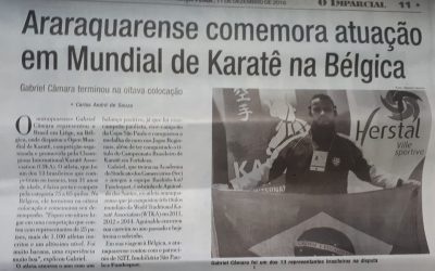 MUNDIAL DE KARATÊ 2018 – 11/12/2018 – TERÇA-FEIRA!