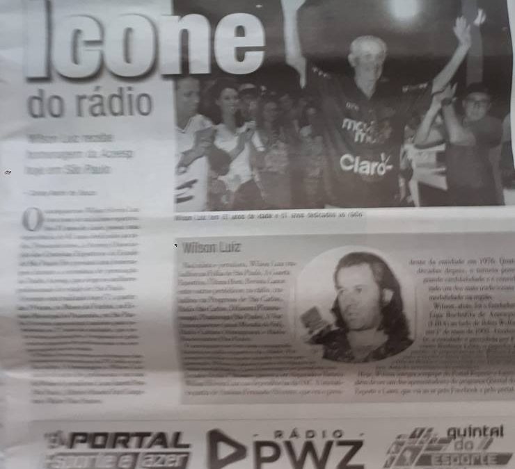 WILSON SILVEIRA LUIZ – O MITO – HOMENAGEM ACEESP – 07/12/2018 – SEXTA-FEIRA!
