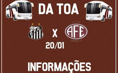 EXCURSÃO  SANTOS – 19/01/2019 – SÁBADO – TORCIDA AFEGANISTÃO!