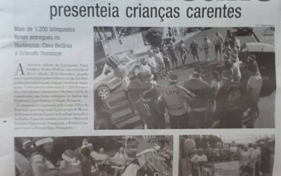 NATAL SOLIDÁRIO AFEANO PARA CRIANÇAS CARENTES – 27/12/2018 – QUINTA-FEIRA ,O IMPARCIAL !