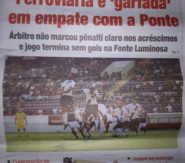 FERROVIÁRIA X PONTE PRETA – O IMPARCIAL – 24/01/2018 – QUINTA-FEIRA!