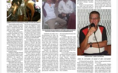 PERSONALIDADE – FOLHA DA CIDADE !
