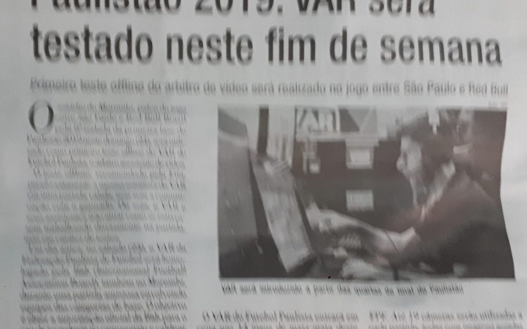 Paulistão 2019 terá AVAR-O Imparcial de Araraquara!