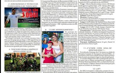 As 12 do Soro ,Folha da Cidade de Araraquara