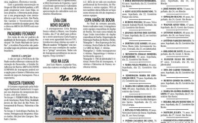 ESPORTES- JORNAL DE ARARAQUARA- 02/03/2019!