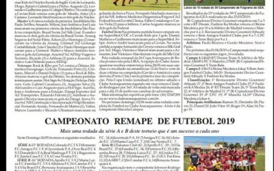 Página 06 ,Clubes ,Folha da Cidade de Araraquara desta 29/05,quarta feira.