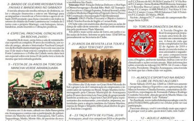 Página 6 ,As 12 do Soro ,Folha da Cidade de Araraquara ,23/05-Quinta-feira .