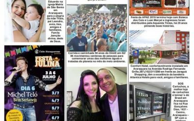 Página 3 ,Fatos e Fotos ,Folha da Cidade de Araraquara ,09/06-Domingo !