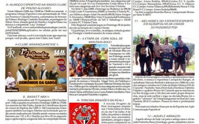Página 6 ,As 12 do Soro ,Folha da Cidade de Araraquara ,20/06-Quinta-feira !