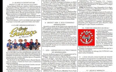 Página 6 ,As 12 do Soro ,Folha da Cidade de Araraquara ,27/06-Quinta-feira !