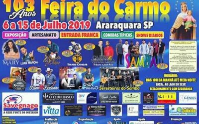 103 FEIRA DO CARMO 2019!