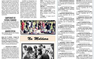 ESPORTES – JORNAL DE ARARAQUARA – 22/06/2019!