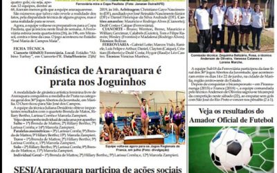 Esportes e Lazer,25/06/2019,Folha da Cidade de Araraquara!