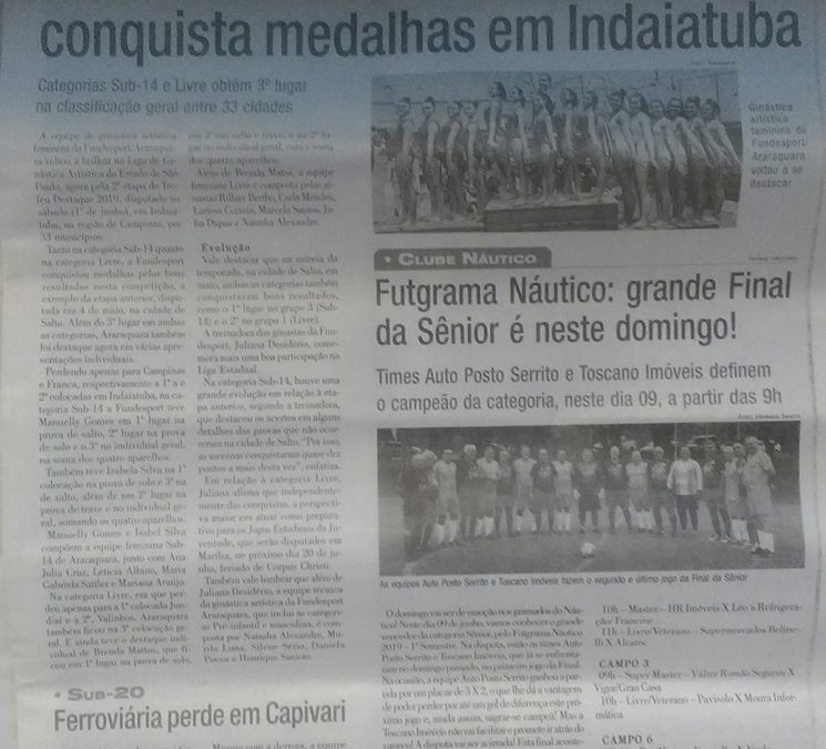 06/06/2019-Quinta-feira ,O Imparcial de Araraquara!