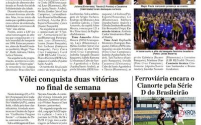 Esportes e Lazer de 11/06/2019 na Folha da Cidade de Araraquara!