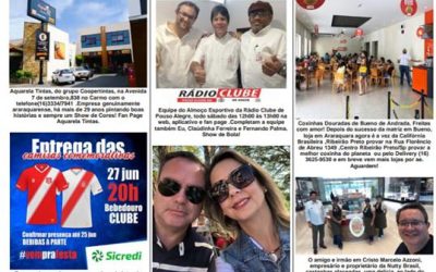 Página 04 ,Fatos e Fotos ,Folha da Cidade de Araraquara de hoje ,22/06 – Sábado!