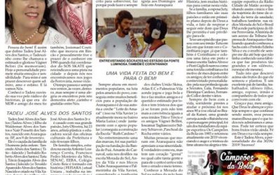 Página 03 ,Personalidade ,Folha da Cidade de Araraquara de hoje ,30/06 – Domingo!