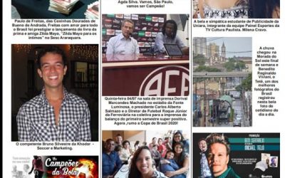 Página 03 ,Fatos e Fotos ,Folha da Cidade de Araraquara de hoje ,07/07 – Domingo!