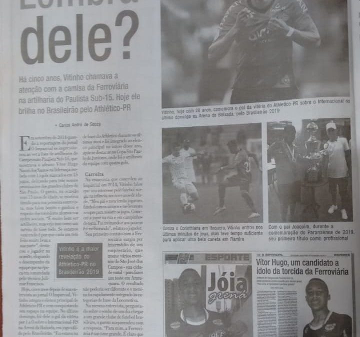 21/07/2019-Domingo ,O Imparcial de Araraquara!