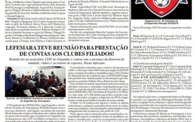Página 06 ,Clubes ,Folha da Cidade de Araraquara desta 17/07,quarta- feira!