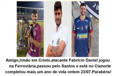 24/07/2019- Quarta feira ,Foto Destak na Folha da Cidade!