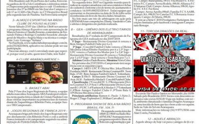 Página 6 ,As 12 do Soro ,Folha da Cidade de Araraquara ,25/07-Quinta-feira !