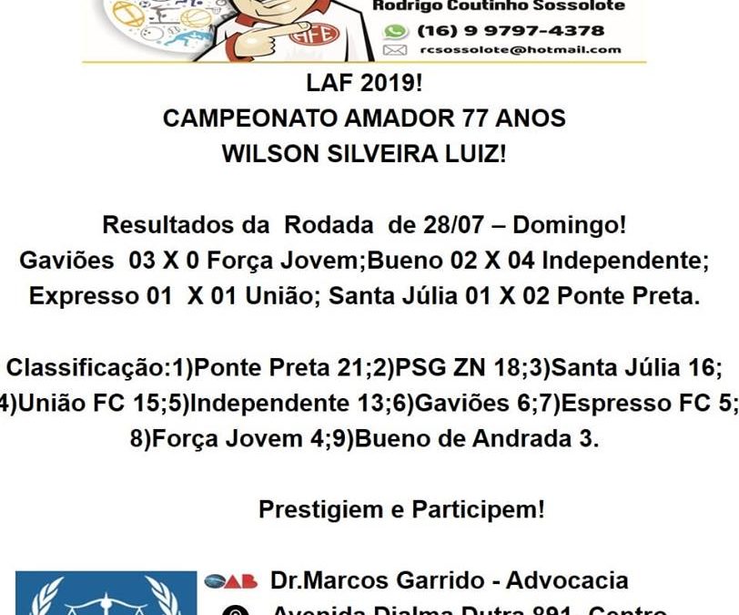 31/07/2019- Quarta feira ,Foto Destak na Folha da Cidade!