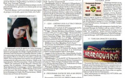 Página 6 ,As 12 do Soro ,Folha da Cidade de Araraquara ,01/08-Quinta-feira !