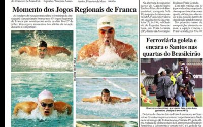 Esportes e Lazer de 06/08/2019 – Terça-feira na Folha da Cidade de Araraquara!