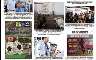 Página 06 ,Fatos e Fotos ,Folha da Cidade de Araraquara de hoje ,25/08 – Domingo!