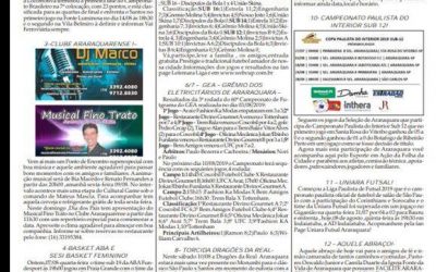 Página 6 ,As 12 do Soro ,Folha da Cidade de Araraquara ,08/08-Quinta-feira !