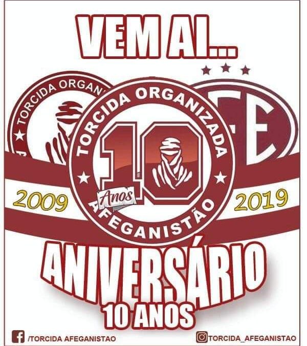 10 ANOS – TOA – TORCIDA ORGANIZADA AFEGANISTÃO 2019!