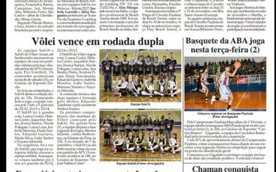 Esportes e Lazer da Folha da Cidade de Araraquara,03/09-Terça-feira!