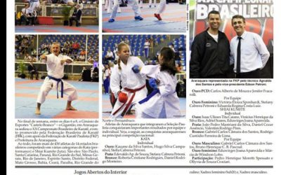 Esporte e Lazer na Folha da Cidade de Araraquara de 10/09/2019!