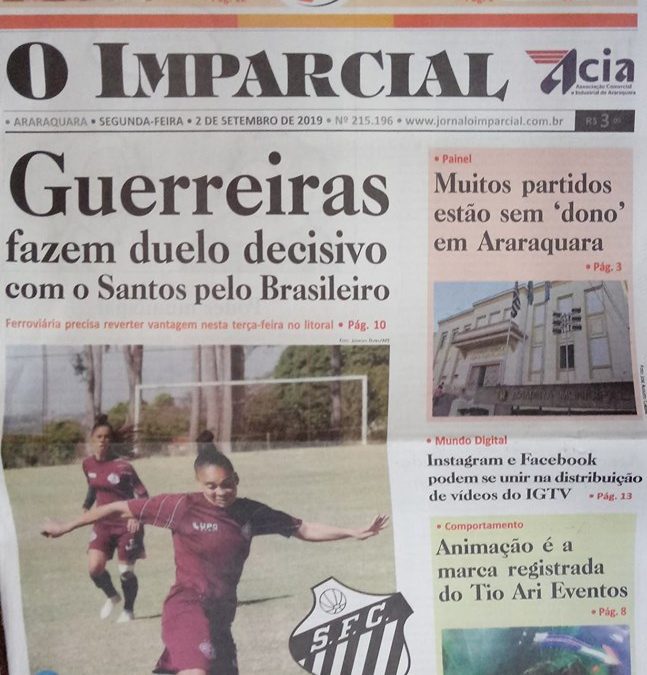 O Imparcial de Araraquara,02 de setembro de 2019,segunda-feira!
