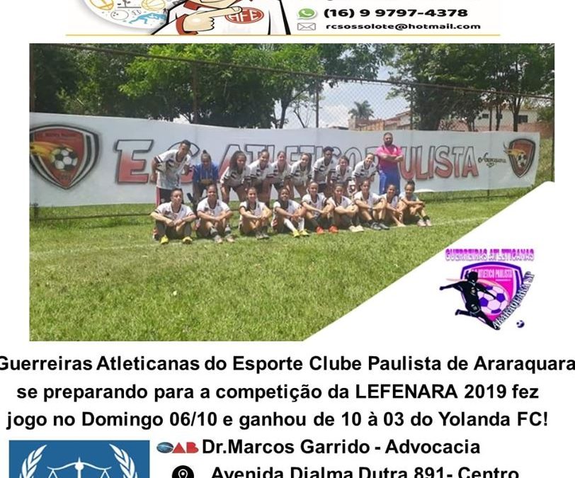 Foto Destak de 09/10/2019- Quarta-feira, na Folha da Cidade de Araraquara!