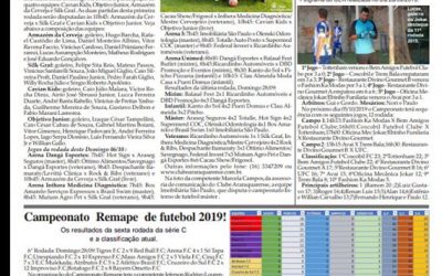 Página 06,Futebol ,Folha da Cidade de Araraquara de quarta- feira,02/10/2019!