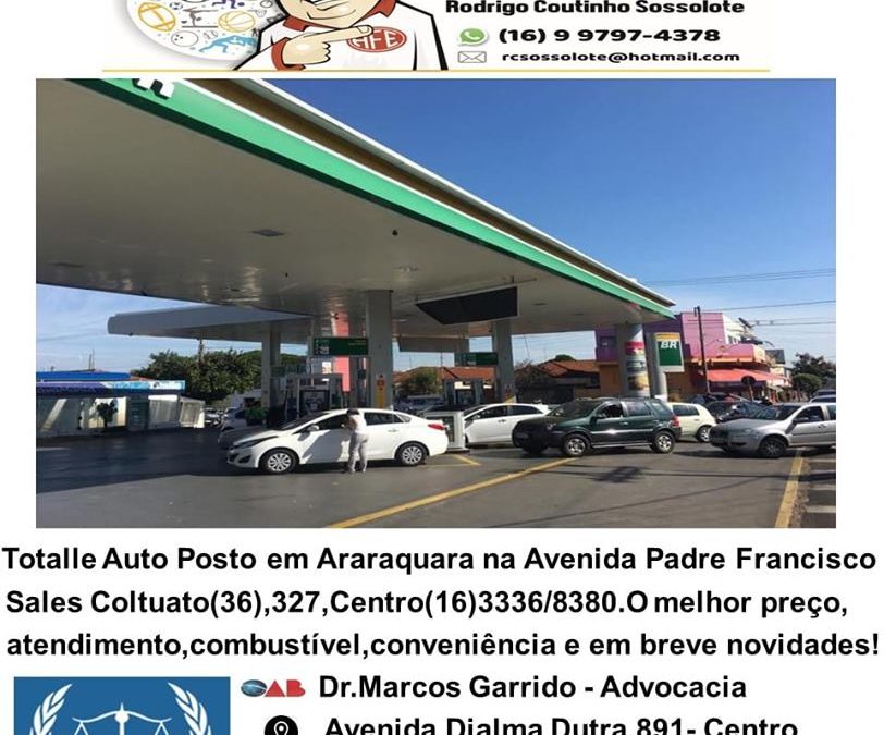 01/10/2019 – Terça-feira,Foto Destak na Folha da Cidade de Araraquara!