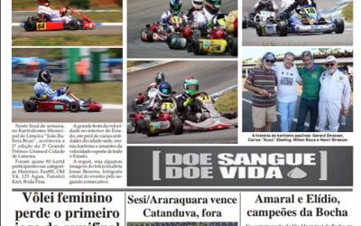 Esportes e Lazer de 22/10 , terca feira, na Folha da Cidade de Araraquara!
