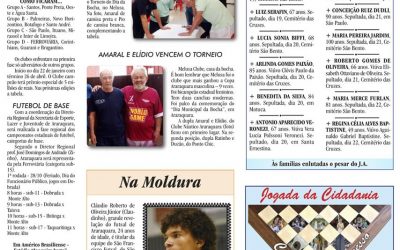 ESPORTES – JORNAL DE ARARAQUARA – 26/10/2019!