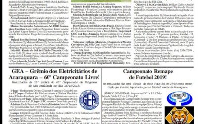 Página 06,As 12 do Soró,Folha da Cidade de Araraquara de Quinta -feira ,31/10/2019!
