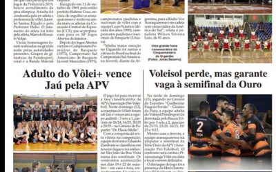 Esportes e Lazer na Folha da Cidade de Araraquara,15/10/2019,terca feira!