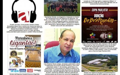 Página 06,Fatos e Fotos,Folha da Cidade de Araraquara de Sabado,12/10/2019!
