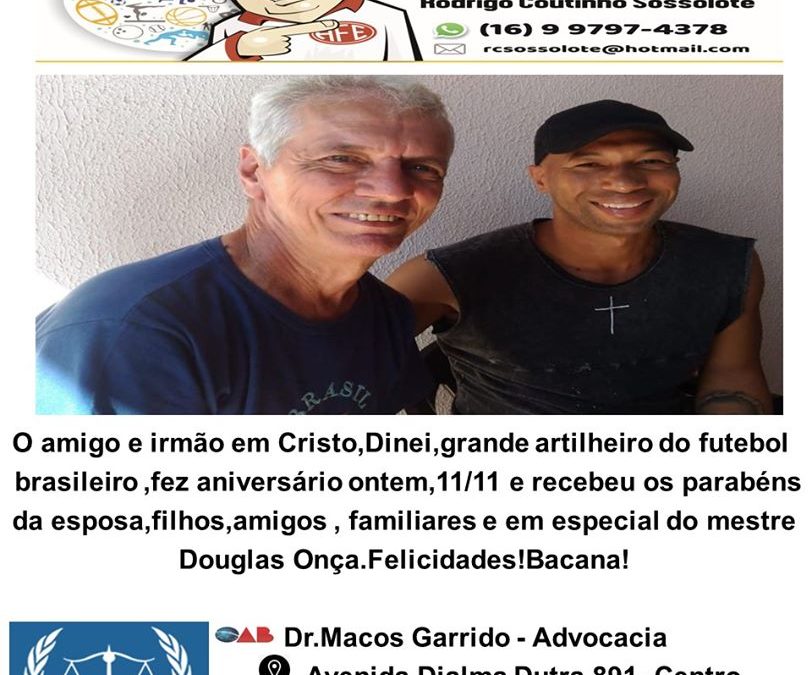 Foto Destak de 12/11/2019 – Terça-feria ,na Folha da Cidade de Araraquara !