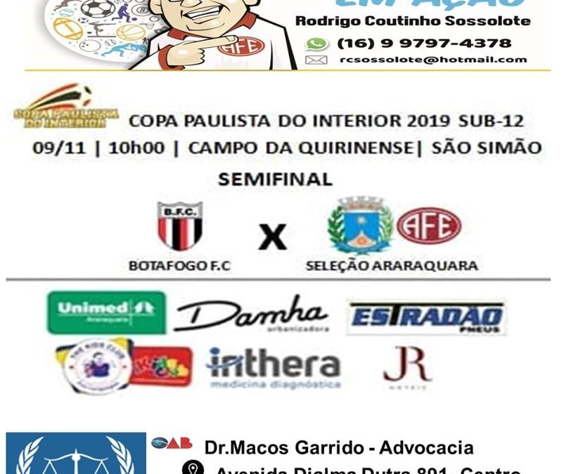 Foto Destak de 09/11/2019 – Sabado na Folha da Cidade de Araraquara !
