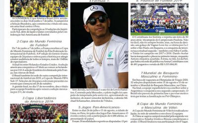 Página 5 ,Retrospectiva Esporte em Acao 2019 ,Folha da Cidade de Araraquara,Sabado ,28/12/2019!