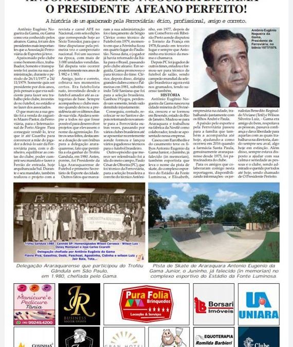 Página 6, Personalidade ,Folha da Cidade de Araraquara,Domingo ,29/12/2019!