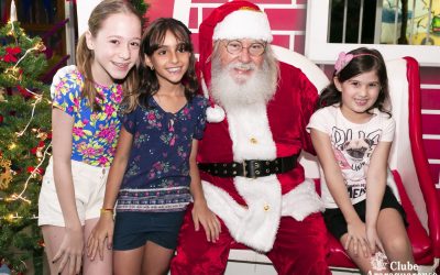 Nesta sexta-feira tem Festa de Natal com a Chegada do Papai Noel!