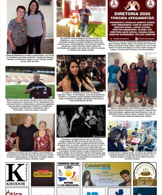 Página 6, Fatos e Fotos ,Folha da Cidade de Araraquara,Especial de Ano Novo,Terça-feira e Quarta-feira ,31/12/2019 e 01/01/2020!