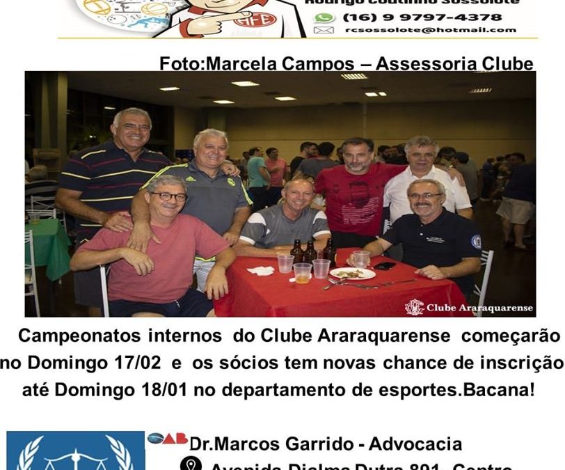 Foto Destak de 18/01/2020 – Sábado ,na Folha da Cidade de Araraquara !